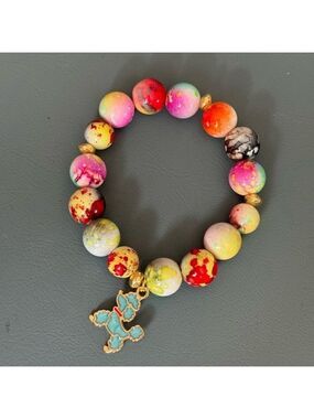 Handmade Poodle Beaded Bracelet